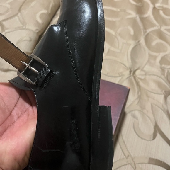 Mezlan Black Leather Oxfords main image 8